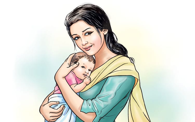 बैतडीमा बढ्दै किशोरी आमा
