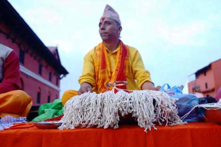 बाढीको पीडाबीच जनैपूर्णिमा पर्व मनाइँदै