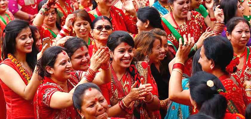 देवादिदेव महादेवको पूजा आराधना गरी हरितालिका (तीज) पर्व मनाइँदै